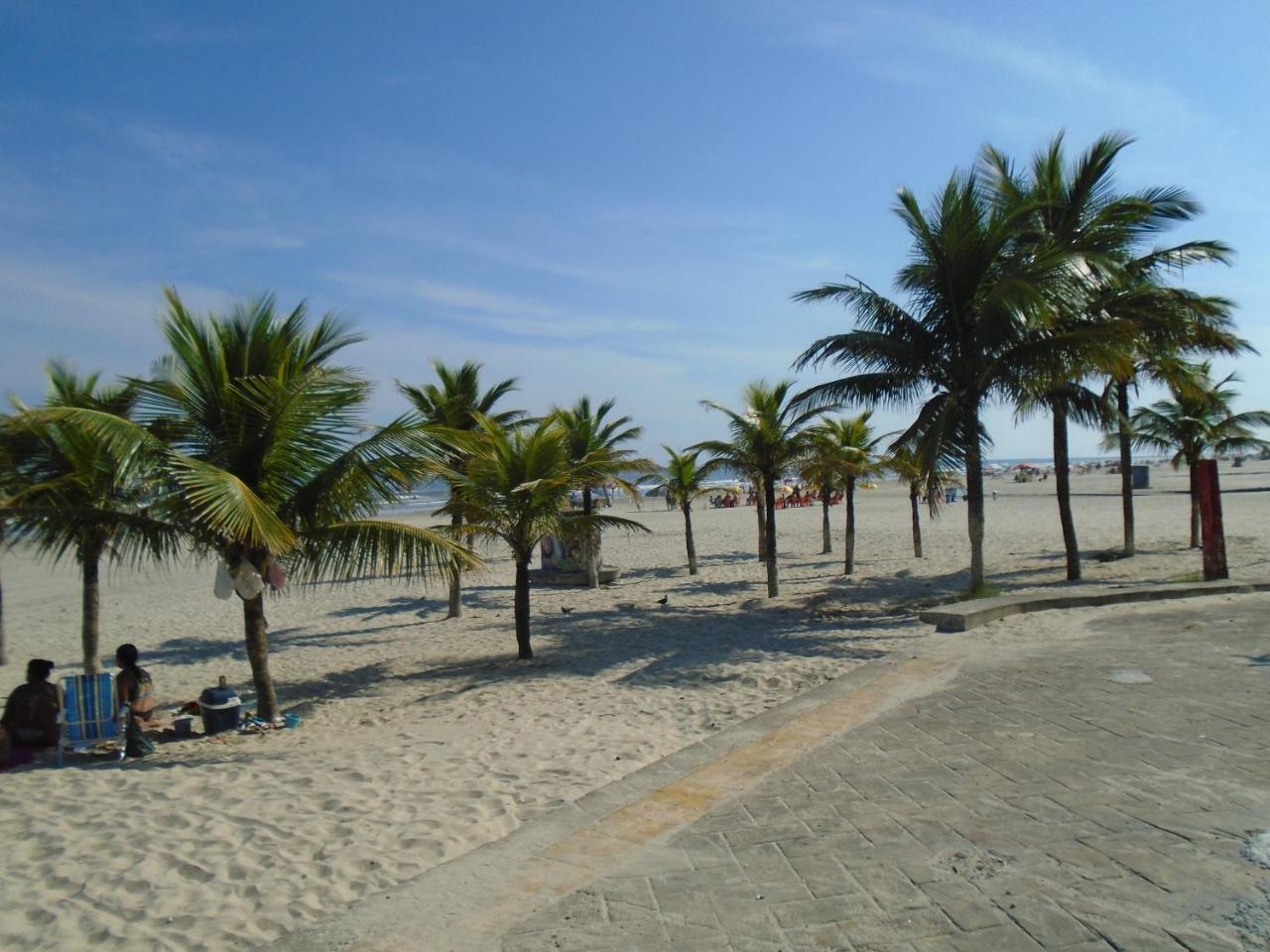 Ferienwohnung Apartamento Em Praia Grande - Frente Ao Mar Exterior foto